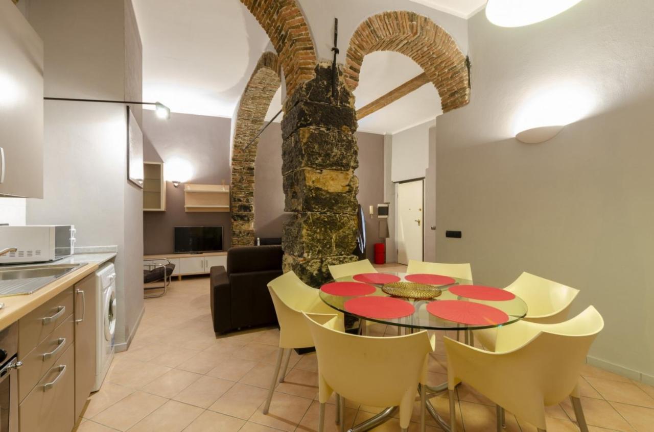 شقة Joivy Warm Family Flat For 9, Near Porto Antico جنوة المظهر الخارجي الصورة