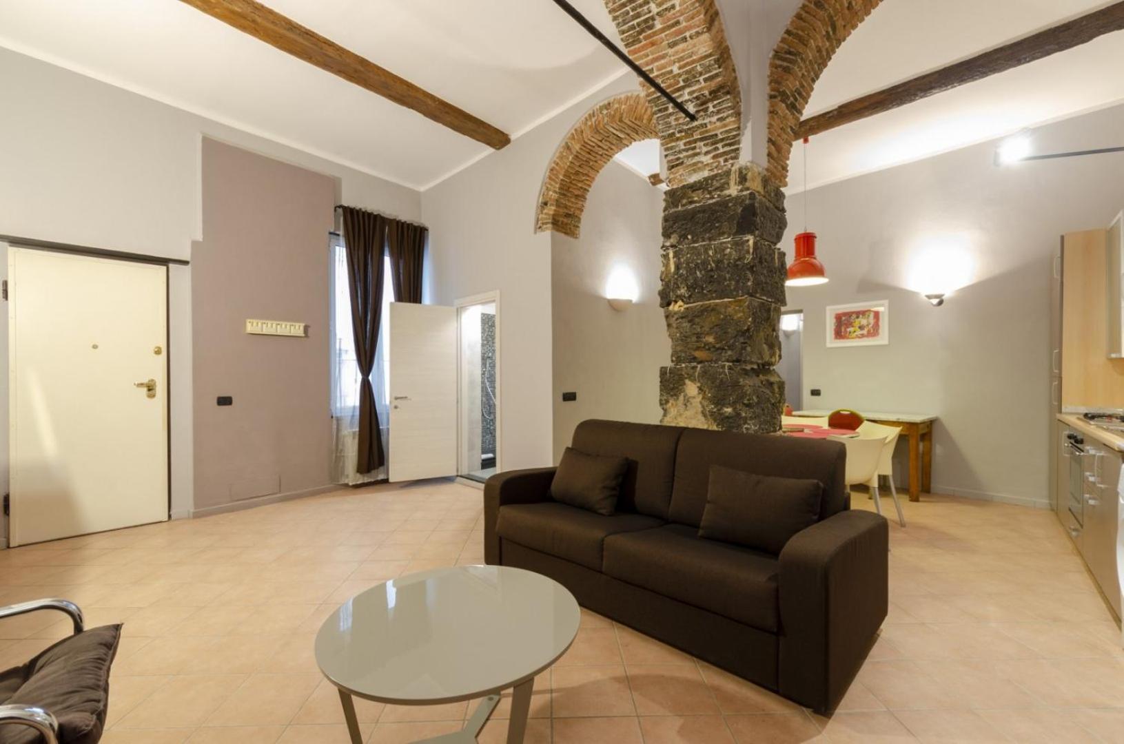 شقة Joivy Warm Family Flat For 9, Near Porto Antico جنوة المظهر الخارجي الصورة