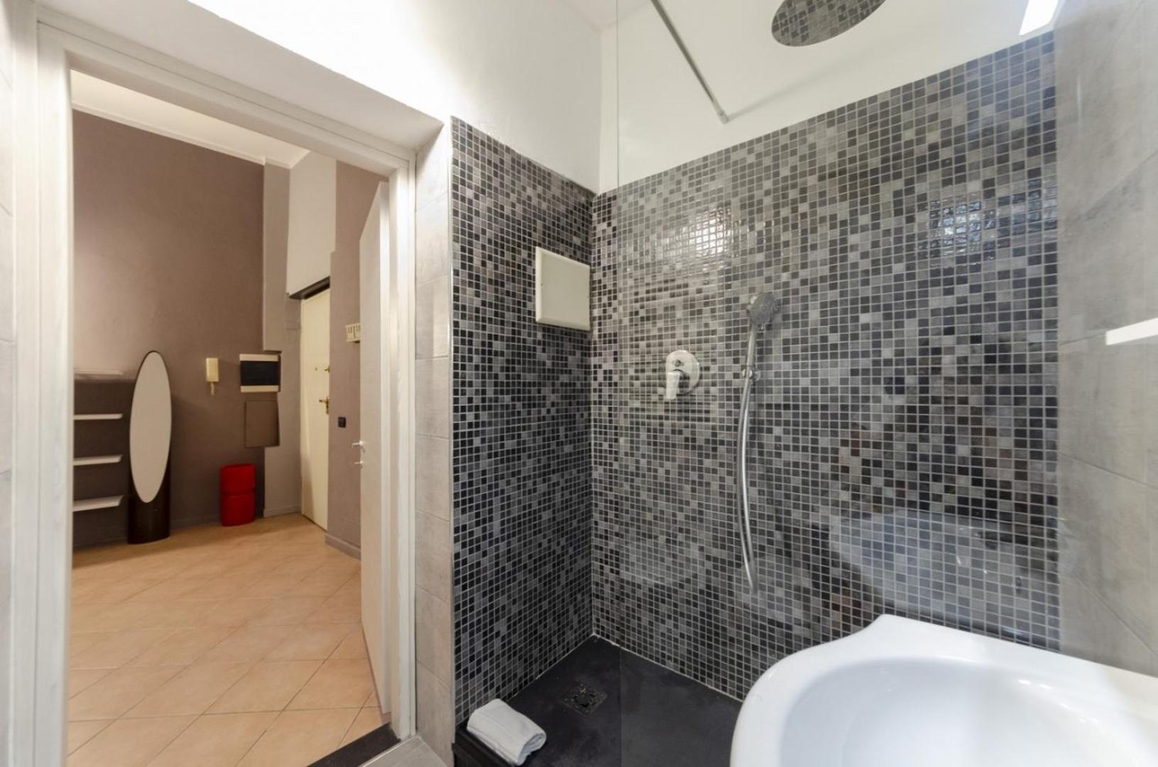 شقة Joivy Warm Family Flat For 9, Near Porto Antico جنوة المظهر الخارجي الصورة